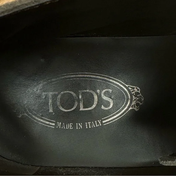 TOD’S Suede Peat Desert Ankle Boots Rubber Soles Lace Up Casual Luxury Heritage - Picture 6 of 16